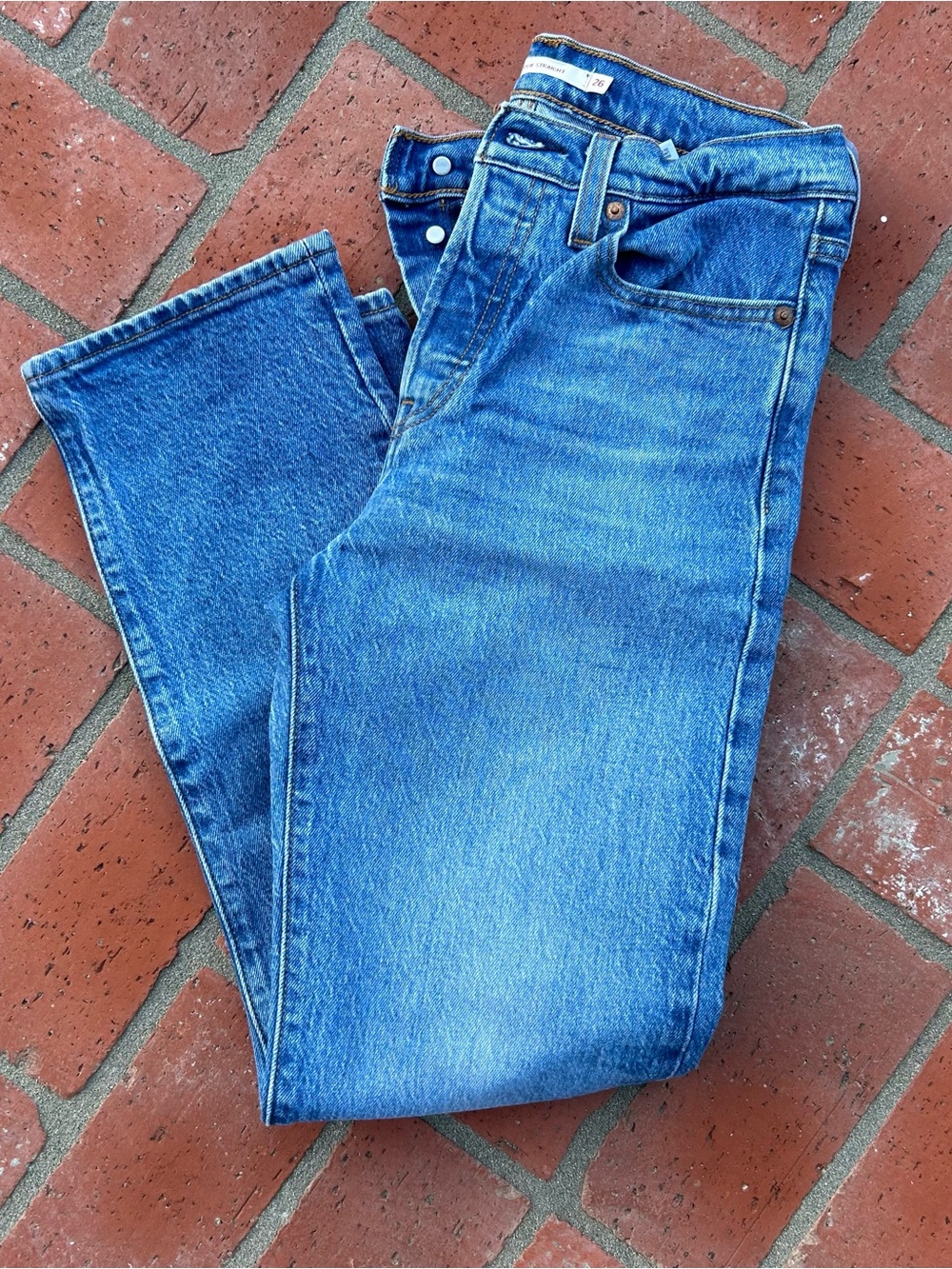 Levi’s Wedgie Straight Jeans Size 26